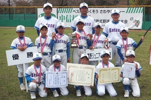 【Ｊ】第45回　中信杯全京都学童軟式野球春季大会（ジュニア）